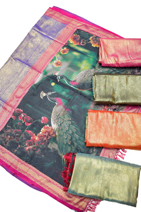 Tissue Brocket Soft Silk