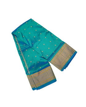 Elegant Traditional Semi Silk Paithani