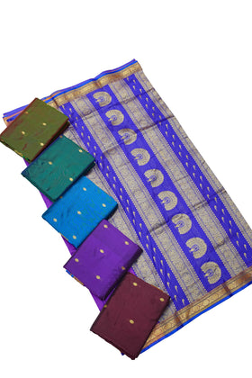 JIjamata Pure Silk Paithani
