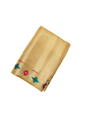 Muniya Border Tissue Silk Paithani