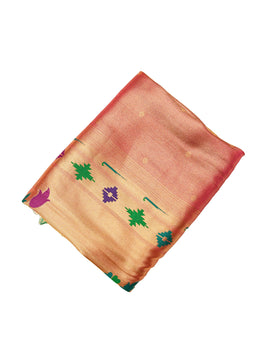 Muniya Border Tissue Silk Paithani