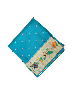 Lotus Soft Silk Paithani