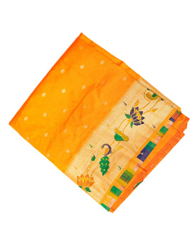 Lotus Soft Silk Paithani