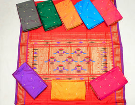 Double Pallu Yeola Paithani