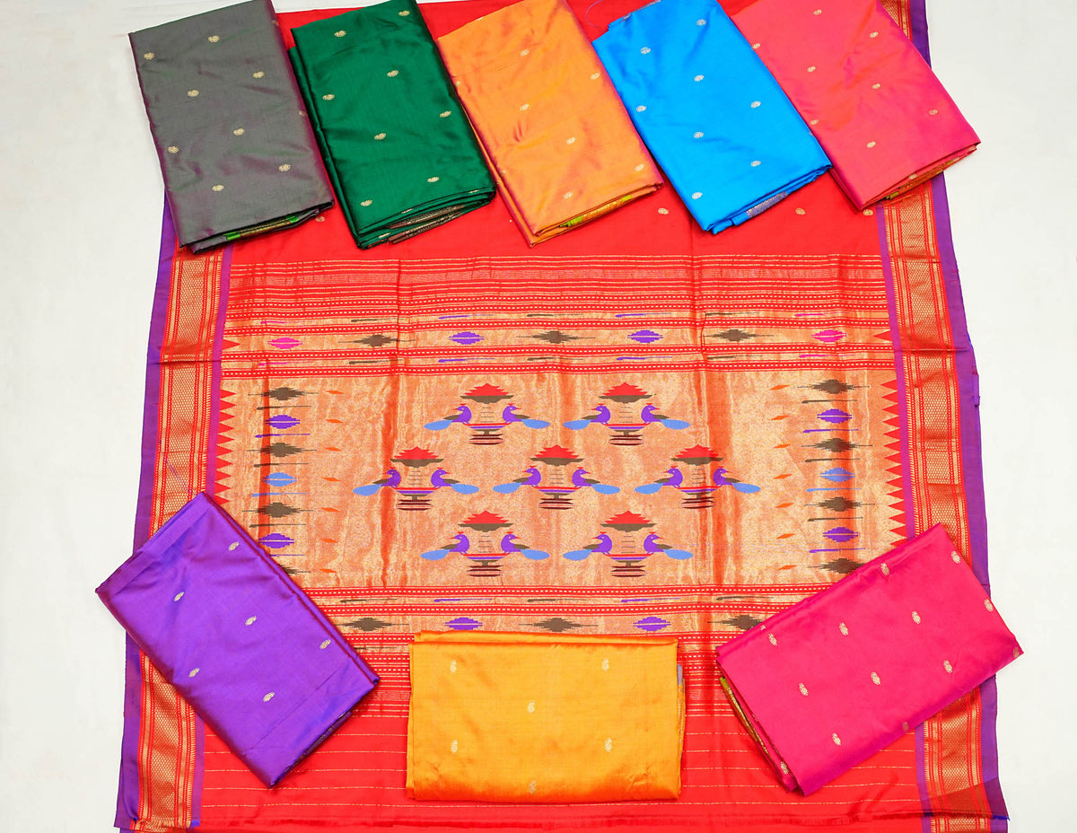 Double Pallu Yeola Paithani