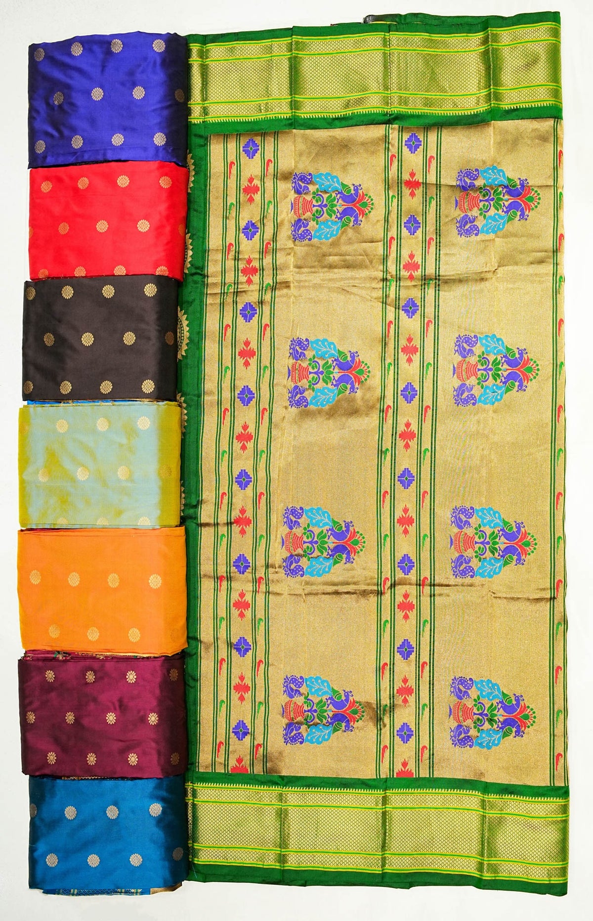 Kalanjali Pure Silk Paithani