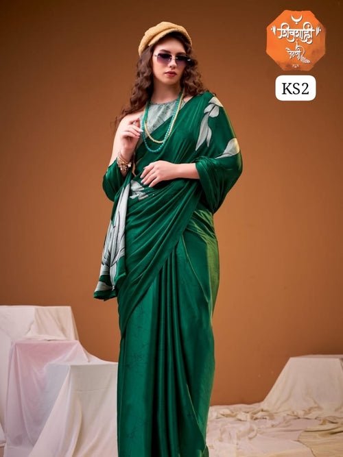 KAIRAVI Satin Saree Collection