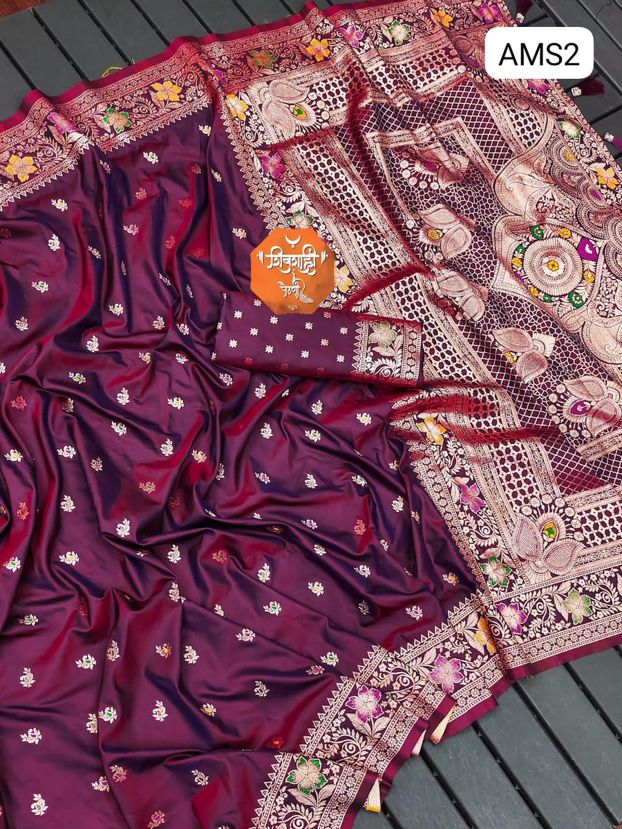 ASHVI MEENAKARI SILK